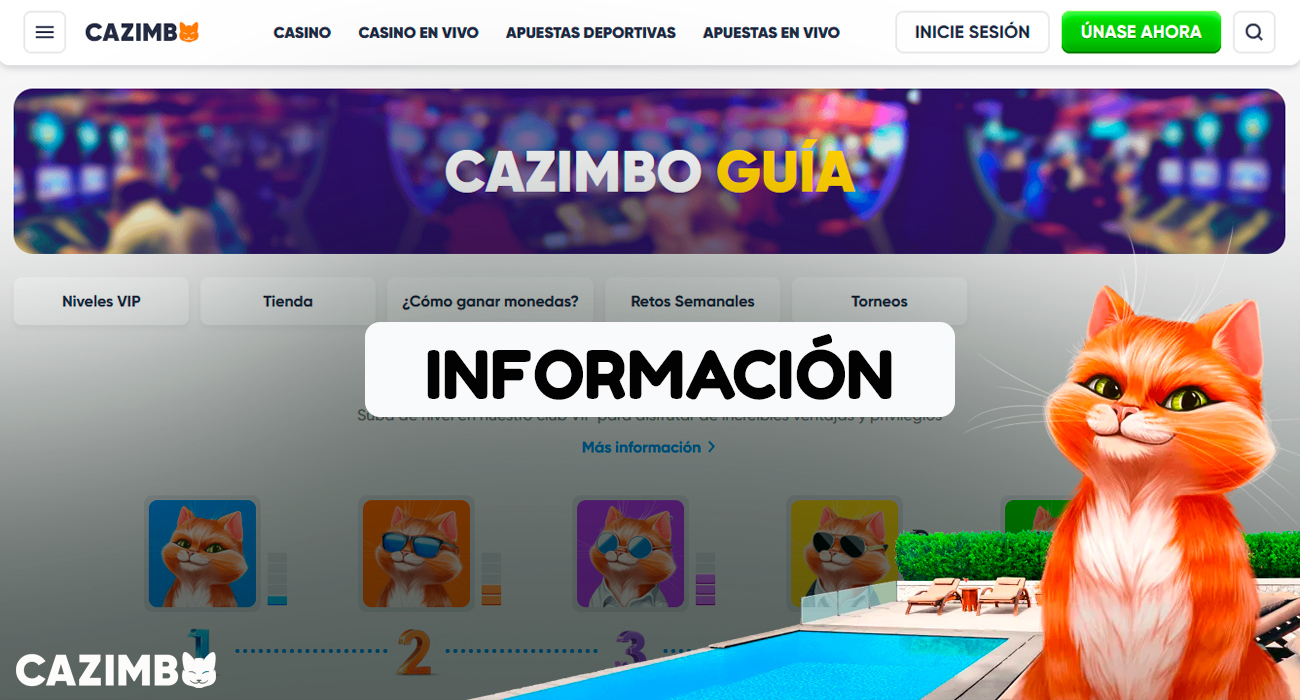 Información clave sobre Cazimbo: seguridad, licencias, juegos y promociones del casino online.